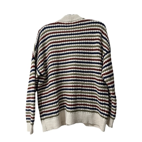 🍂 PINK CLOVER Striped Grandpa Cardigan - Size XL - TRENDING STYLE! 🍂 - Picture 4 of 5